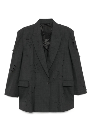 JNBY laser-cut blazer - Grey