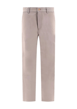 andBlue cotton-blend trousers - Neutrals