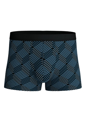 CALIDA geometric-pattern boxers - Blue