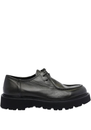 Pawelk's lace-up round-toe shoes - Black