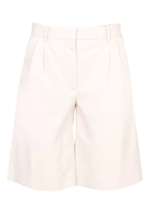 MSGM pleated shorts - Neutrals