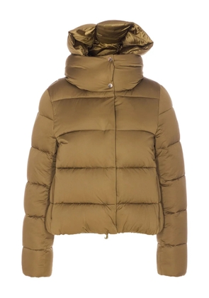 Save The Duck Felicity removable-hood padded jacket - Green