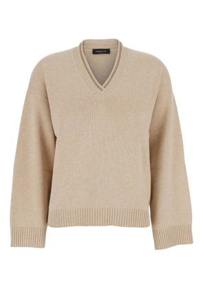 Fabiana Filippi V-neck sweater - Neutrals
