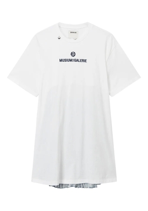 Musium Div. cotton dress - White