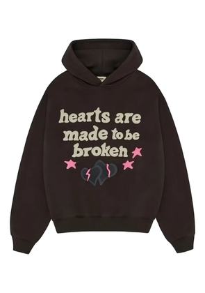 BROKEN PLANET graphic-print hoodie - Black