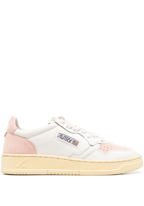 Autry perforated low-top sneakers - White