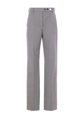 Sportmax button-detail trousers - Grey