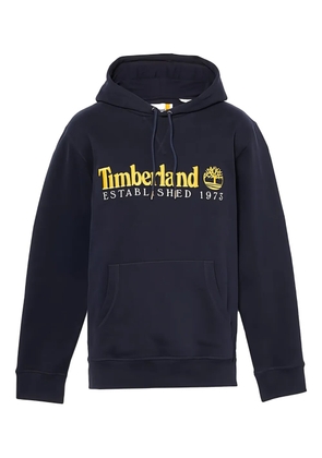Timberland logo long-sleeves hoodie - Blue