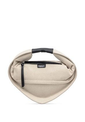 FEDERICO CINA folded handle tote bag - Neutrals