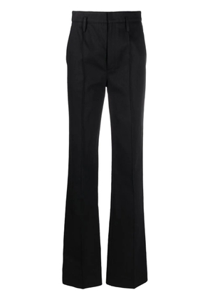 Saint Laurent high-waist straight trousers - Black