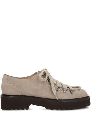 Doucal's suede Derby shoes - Neutrals
