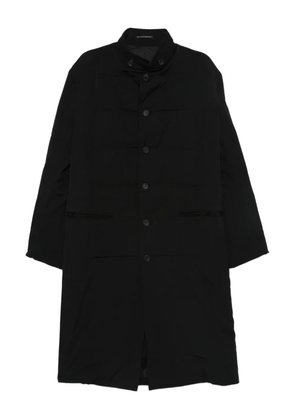 Yohji Yamamoto single-breasted coat - Black