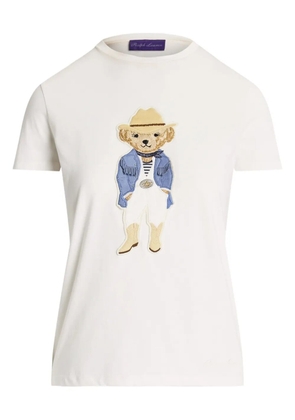 Ralph Lauren Collection bear-motif t-shirt - White