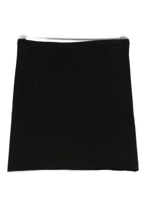 Nanushka knitted mini skirt - Black