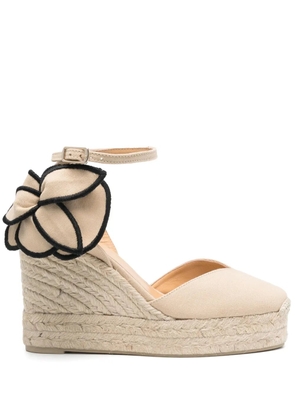 Castañer 105mm Coco wedge espadrilles - Neutrals