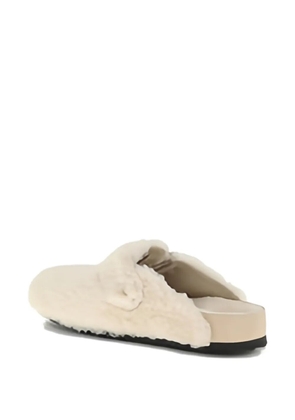 Birkenstock shearling mules - Neutrals