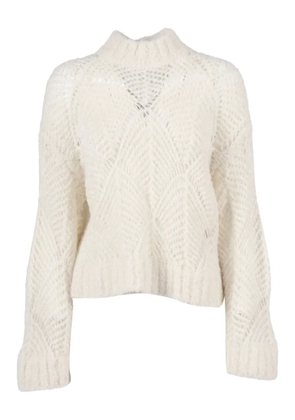 Antonelli openwork sweater - Neutrals