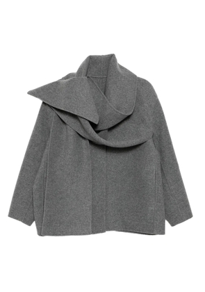 JNBY draped-cape jacket - Grey