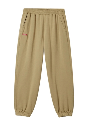 izzue elasticated-cuff track pants - Neutrals