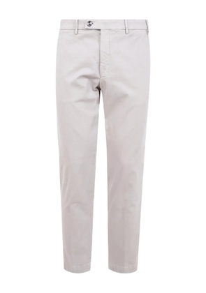 michael coal cotton twill trousers - Grey