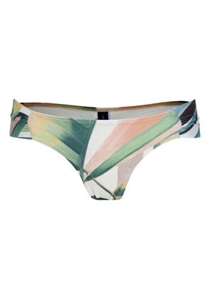 Lygia & Nanny graphic-print bikini bottoms - Green