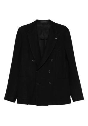 Tagliatore double-breasted jacket - Black