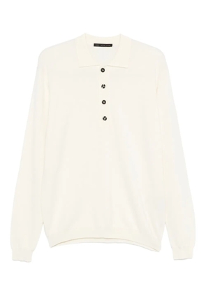 Low Brand button-placket polo shirt - Neutrals