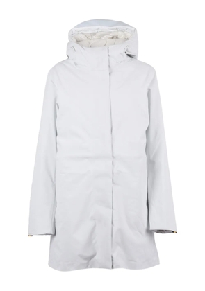 K-Way hooded padded jacket - Grey