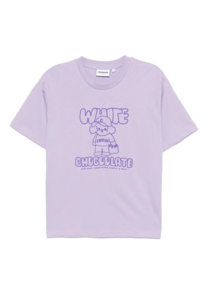 CHOCOOLATE graphic T-shirt - Purple