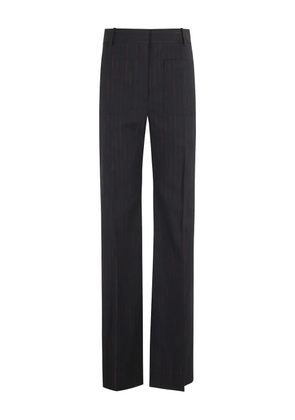 Victoria Victoria Beckham pinstripe straight trousers - Blue