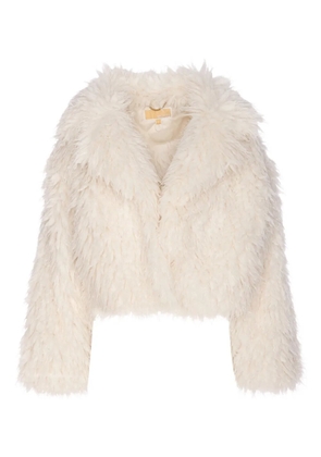 Michael Michael Kors faux-fur coat - White