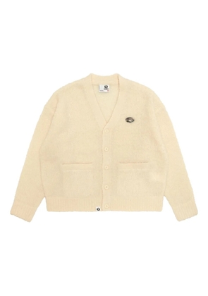 AAPE BY *A BATHING APE® patch-pockets cardigan - Neutrals