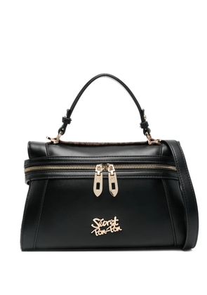 Secret Pon Pon small Ines tote bag - Black