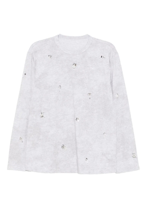 JNBY cotton long-sleeved T-shirt - Grey