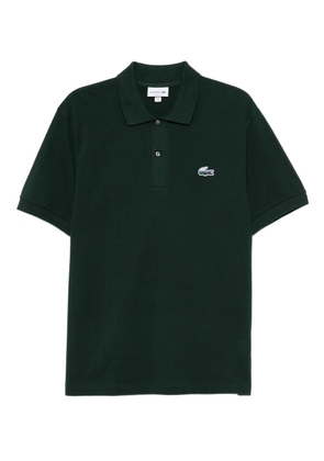 Lacoste logo-appliqué cotton polo shirt - Green