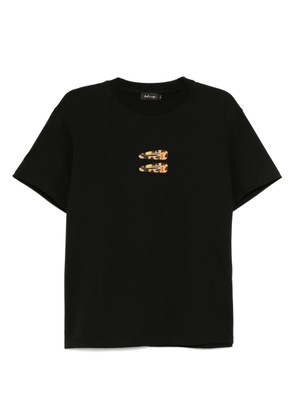 tout a coup graphic-print T-shirt - Black