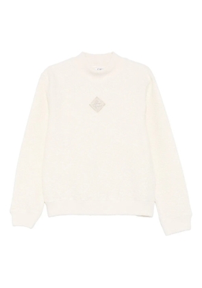 Casablanca textured sweatshirt - Neutrals