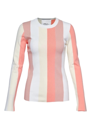 3.1 Phillip Lim stripe long-sleeve T-shirt - Pink