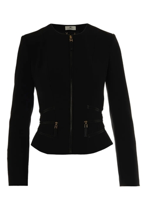Elisabetta Franchi zipped jacket - Black