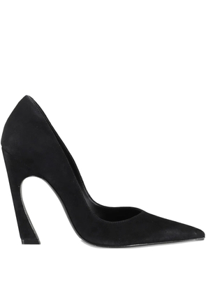 Schutz curved-heel pointed-toe pumps - Black