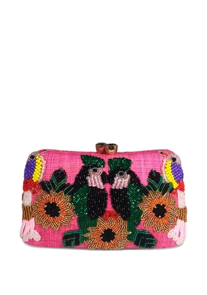 SERPUI Charlotte clutch bag - Pink