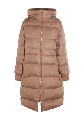 Fabiana Filippi hooded quilted coat - Neutrals