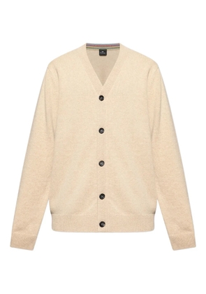 PS Paul Smith buttoned V-neck cardigan - Neutrals