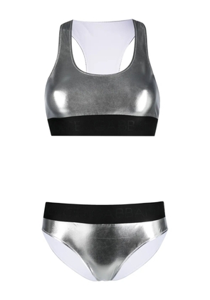 Dolce & Gabbana metallic-effect bikini - Silver