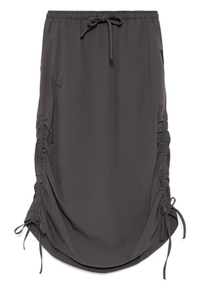 izzue drawstring skirt - Grey