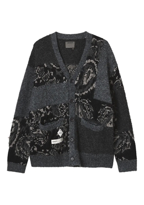 Musium Div. V-neck cardigan - Black