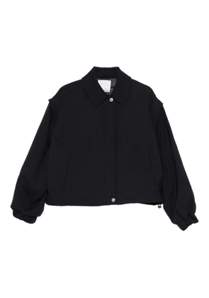 YMC heath zip-off sleeve bomber jacket - Black