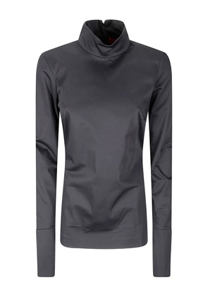 THELATEST high-neck blouse - Black