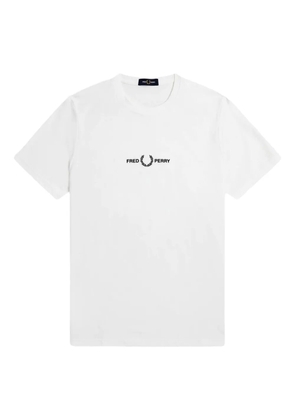Fred Perry logo T-shirt - White