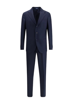 GI CAPRI pinstripe button wool suit - Blue